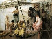 Gustave Boulanger Le march aux esclaves oil on canvas